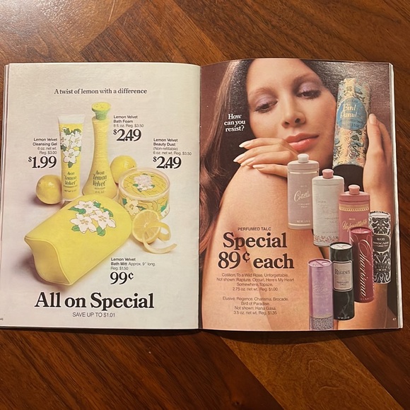 Avon Other Vintage Avon Products Catalog Collectible Must See
